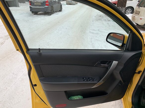2007 Chevrolet Aveo I Рестайлинг, жёлтый - вид 13