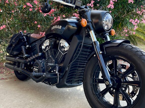 2018 Indian Scout, чёрный, 1350000 рублей - вид 14