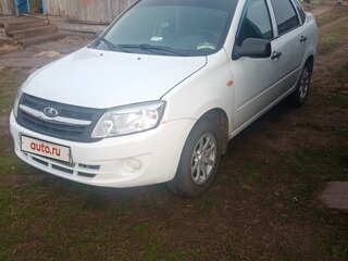 2012 Lada (ВАЗ) Granta I, белый, 400000 рублей, вид 1