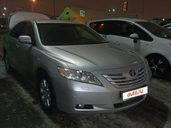 2008 Toyota Camry VI (XV40), серебристый