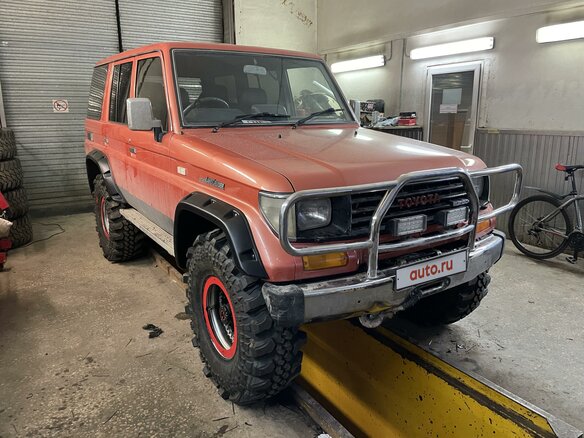 1990 Toyota Land Cruiser Prado 70 Series, оранжевый - вид 7
