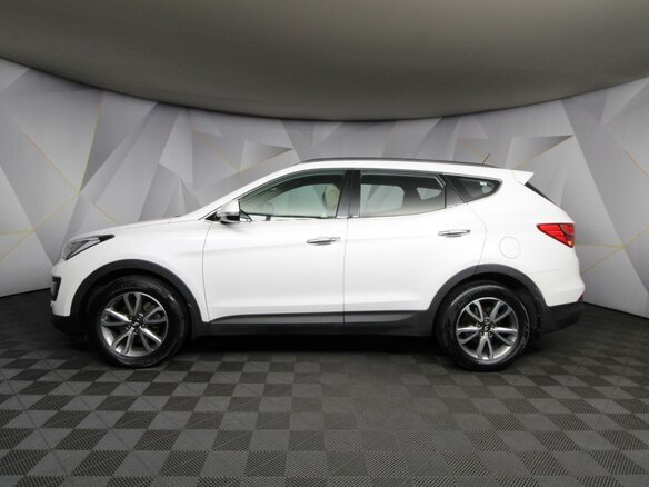 2014 Hyundai Santa Fe III, белый - вид 2