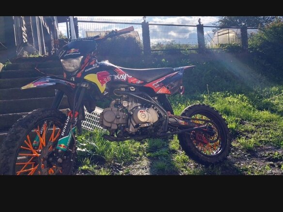 2022 Kayo Basic YX125, оранжевый, 70000 рублей - вид 5