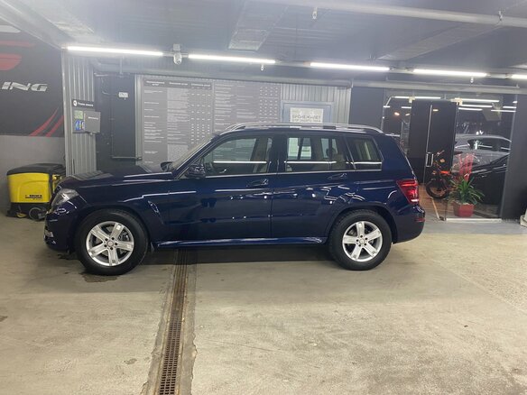 2014 Mercedes-Benz GLK-Класс 220 CDI I (X204) Рестайлинг, синий, 2000000 рублей - вид 35