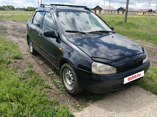 2008 Lada (ВАЗ) Kalina I, синий, 170000 рублей, вид 1