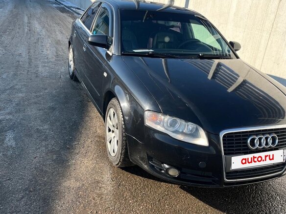 2007 Audi A4 III (B7), чёрный, 520000 рублей - вид 5