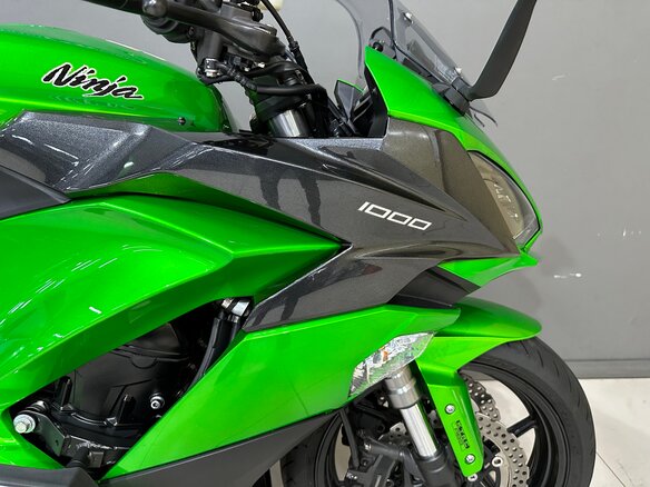 2017 Kawasaki Ninja 1000, зелёный, 950000 рублей - вид 7