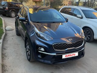 2020 Kia Sportage IV Рестайлинг, синий, 1799000 рублей, вид 2