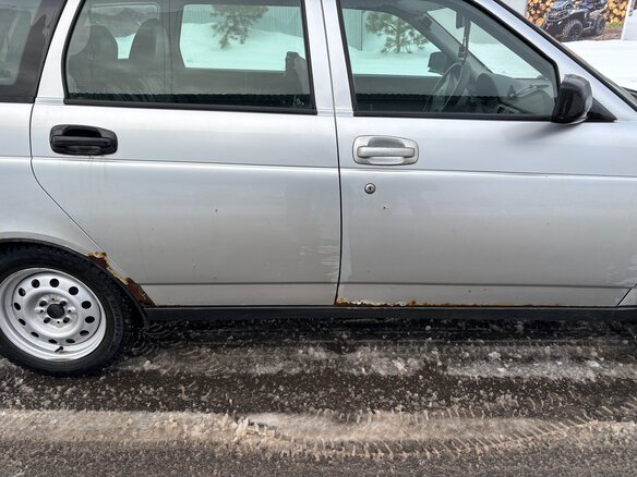 2011 Lada (ВАЗ) Priora I, серебристый, 130000 рублей - вид 3