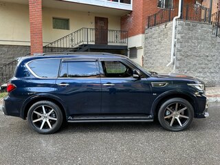2018 Infiniti QX80 I Рестайлинг 2, синий, 8200000 рублей, вид 4