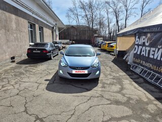 2011 Hyundai Elantra V (MD), голубой, 1100000 рублей, вид 3