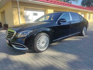 2017 Mercedes-Benz Maybach S-Класс 560 I (X222) Рестайлинг, чёрный, 6000000 рублей, вид 1