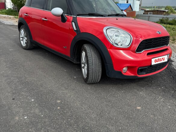 2010 Mini Countryman Cooper S I, красный, 1450000 рублей - вид 1