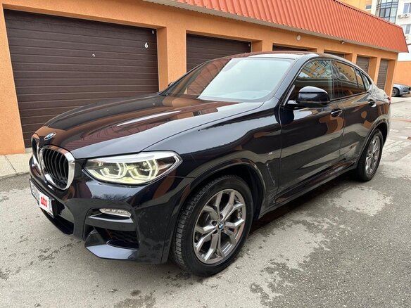 2018 BMW X4 20d II (G02), чёрный, 4500000 рублей