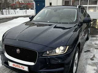 2016 Jaguar F-Pace I, синий, 1900000 рублей, вид 3