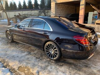 2019 Mercedes-Benz S-Класс 400 d Long VI (W222, C217) Рестайлинг, чёрный, 6490000 рублей, вид 5