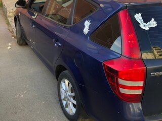2008 Kia Ceed I, синий, 320000 рублей, вид 4
