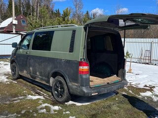 2003 Volkswagen Transporter T5, зелёный, 670000 рублей, вид 4
