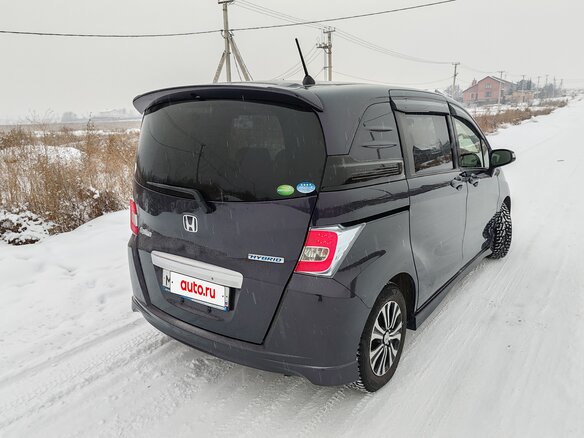 2014 Honda Freed I Рестайлинг 2, фиолетовый, 1450000 рублей - вид 3