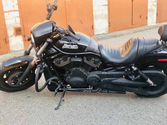 2007 Harley-Davidson V-Rod, чёрный - вид 3