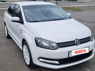 2013 Volkswagen Polo V, белый, 1290000 рублей, вид 3