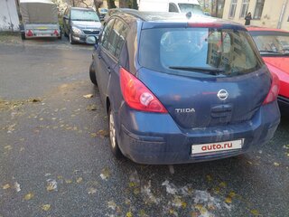 2010 Nissan Tiida I Рестайлинг, синий, 490000 рублей, вид 3