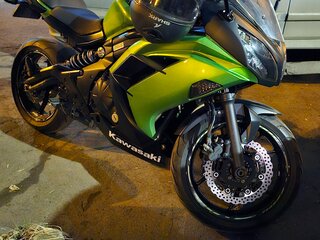 2013 Kawasaki Ninja 650, зелёный, 465000 рублей, вид 4