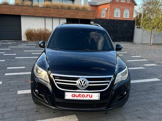 2009 Volkswagen Tiguan I, чёрный, 1050000 рублей, вид 3