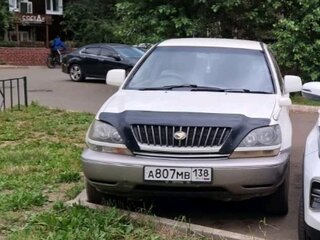 2000 Toyota Harrier I (XU10) Рестайлинг, белый, 950000 рублей, вид 1