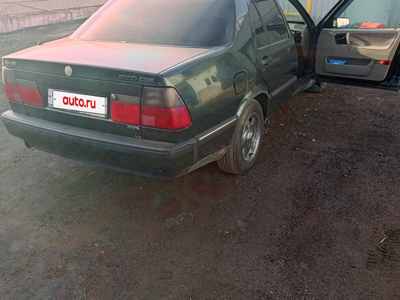1995 Saab 9000 I Рестайлинг, зелёный, 350000 рублей - вид 3