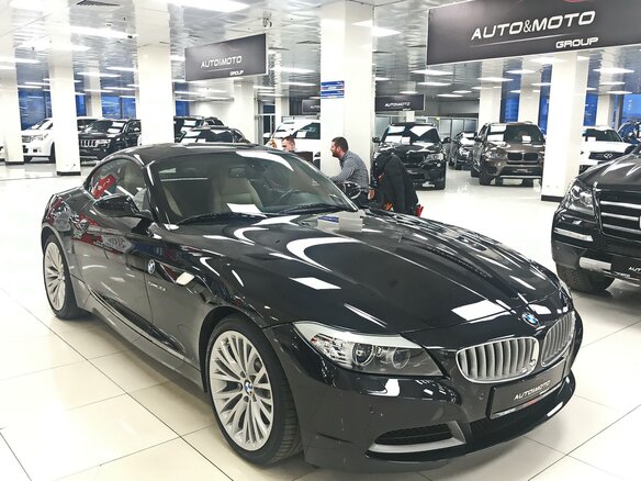 2009 BMW Z4 35i II (E89), чёрный - вид 1