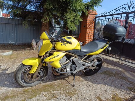 2006 Kawasaki ER-6N, жёлтый, 370000 рублей, вид 5