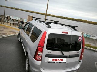 2017 Lada (ВАЗ) Largus I, серебристый, 900000 рублей, вид 4