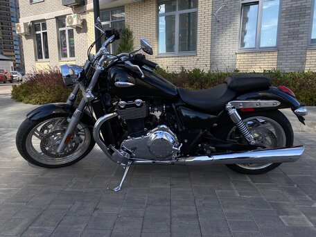 2010 Triumph Thunderbird 1600, чёрный, 930000 рублей, вид 5