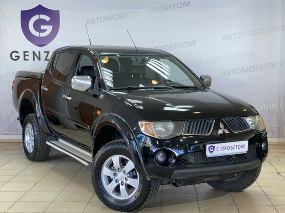 2008 Mitsubishi L200 IV, чёрный