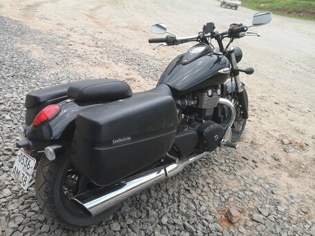 2015 Triumph Thunderbird Storm, чёрный, 1100000 рублей, вид 5