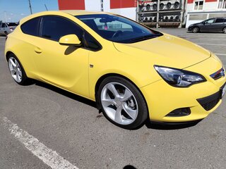 2013 Opel Astra GTC J Рестайлинг, жёлтый, 1800000 рублей, вид 2