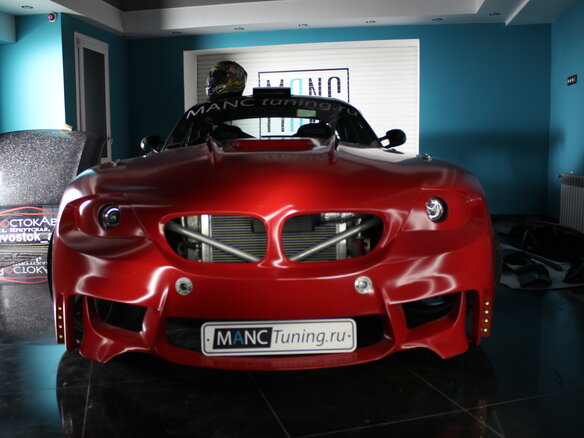 2004 BMW Z4 I (E85/E86), красный - вид 14