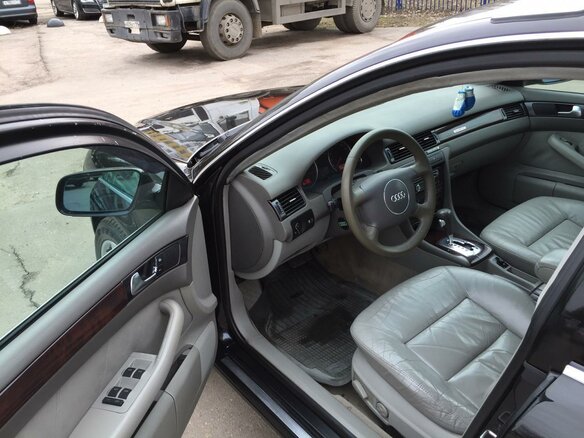 2001 Audi A6 II (C5) Рестайлинг, чёрный - вид 10