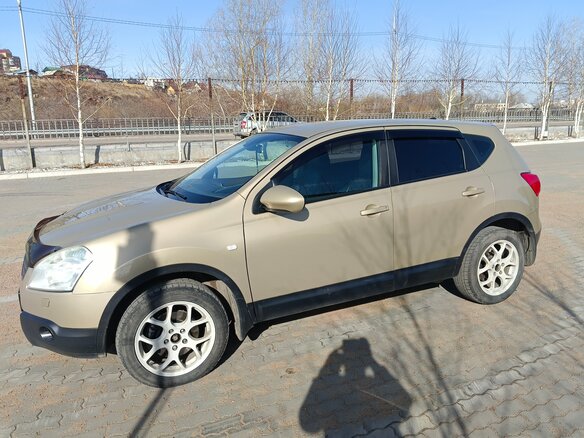 2008 Nissan Qashqai I, золотистый, 960000 рублей - вид 3