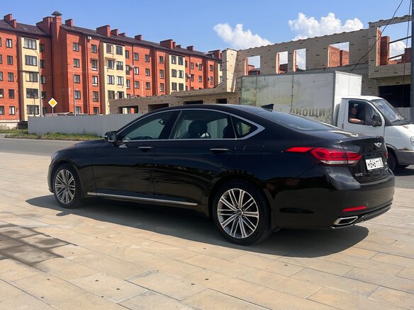 2017 Genesis G80 I, чёрный, 2500000 рублей - вид 6