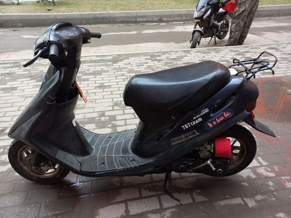 1999 Honda Dio, чёрный, 43000 рублей - вид 6