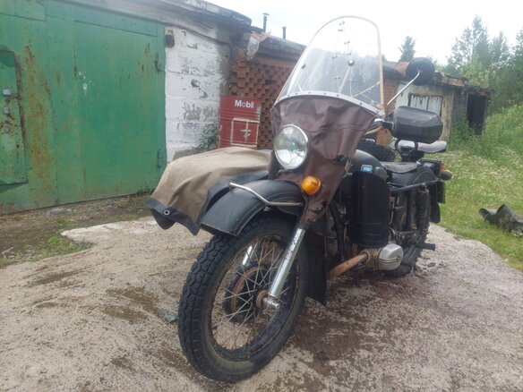 1987 Урал ИМЗ-8.103, чёрный, 85000 рублей - вид 2