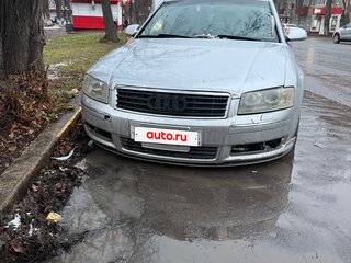 2003 Audi A8 II (D3), серебристый, 615000 рублей, вид 2
