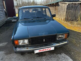 2008 Lada (ВАЗ) 2107, зелёный, 85000 рублей, вид 1