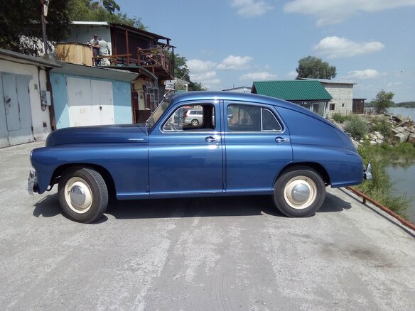 1957 ГАЗ М-20 «Победа», синий, 2800000 рублей - вид 18