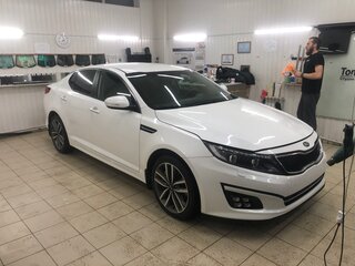 2014 Kia Optima III Рестайлинг, белый, 1900000 рублей, вид 4