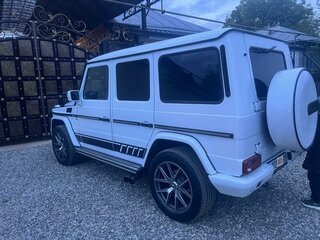 2001 Mercedes-Benz G-Класс 400 II (W463), белый, 2777888 рублей, вид 4