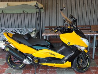2009 Yamaha XV500, жёлтый, 560000 рублей, вид 2