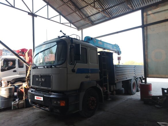 1998 MAN F 2000, серый - вид 22